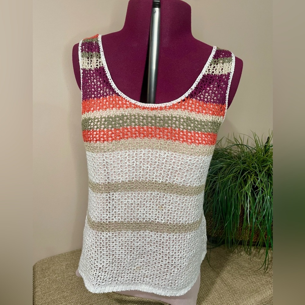 Maurices Colorful Knot Tank Top size XS